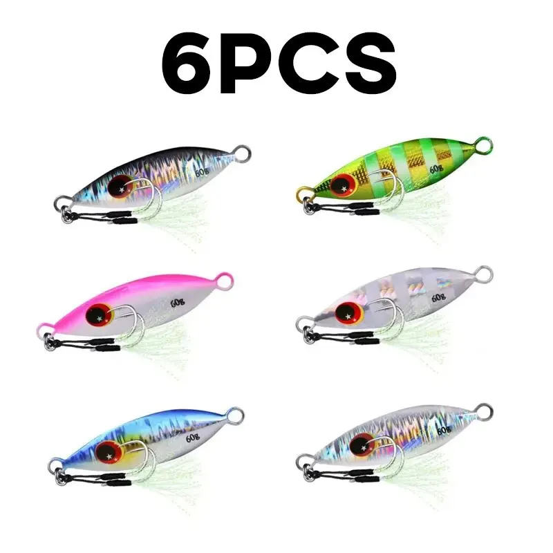Fishing Lure Buzzbait - Inchiku металлическая приманка для джиг-ложки, 6
