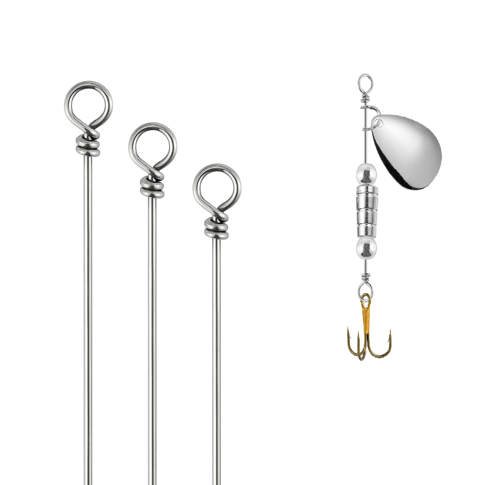 Fishing Lure Spinner - 30/100 шт. Tokyo Rig Spinner, приманка