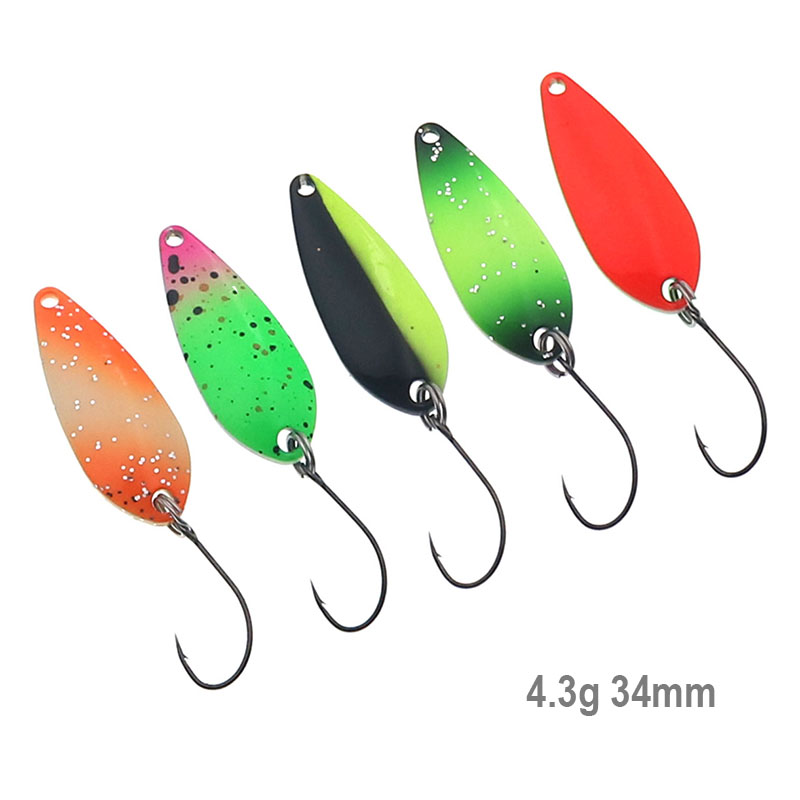 Fishing Lure Spoon - Рыболовная ложка 4,3 г 34 мм