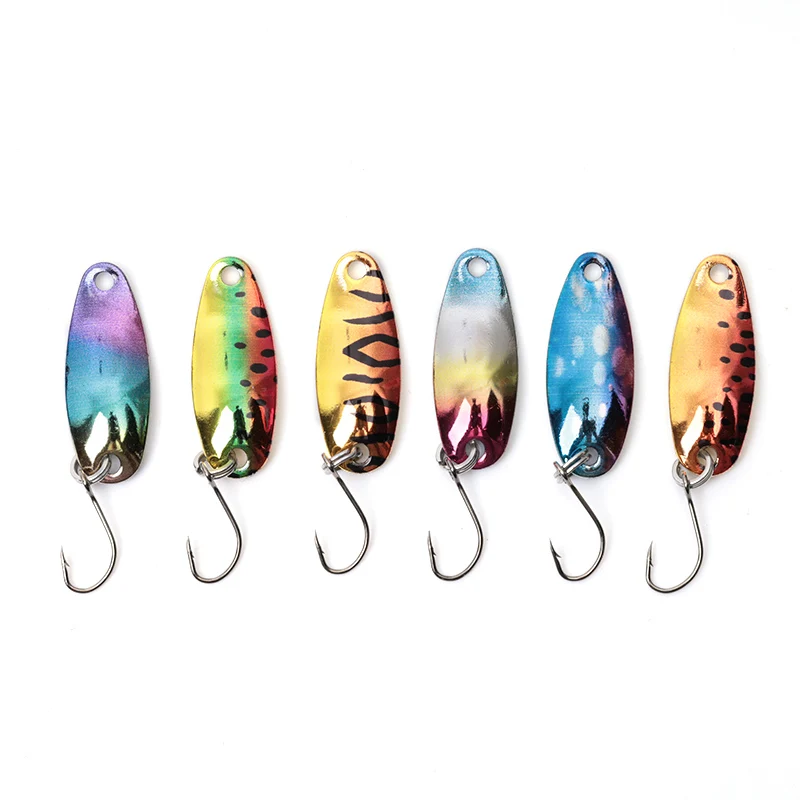 Fishing Lure Spoon - 1 шт. 2,5/3,5/5 г мини-воблер с