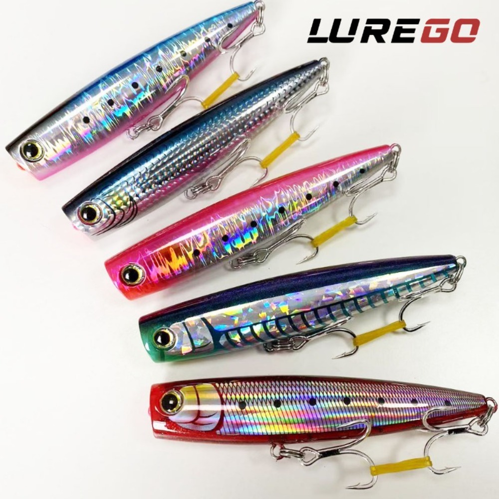 Fishing Lure Popper - 1 шт. крупногабаритная приманка-поппер из АБС-пластика