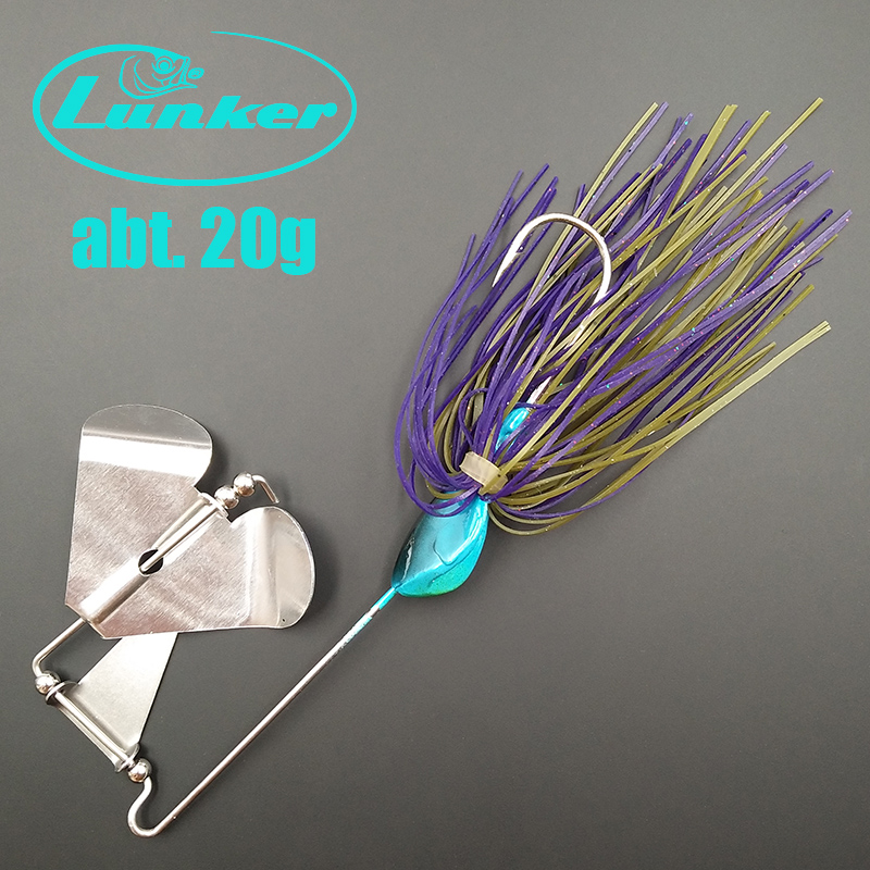 Fishing Lure Buzzbait - Wusanban Lunker Spinner Baits Жесткая рыболовная
