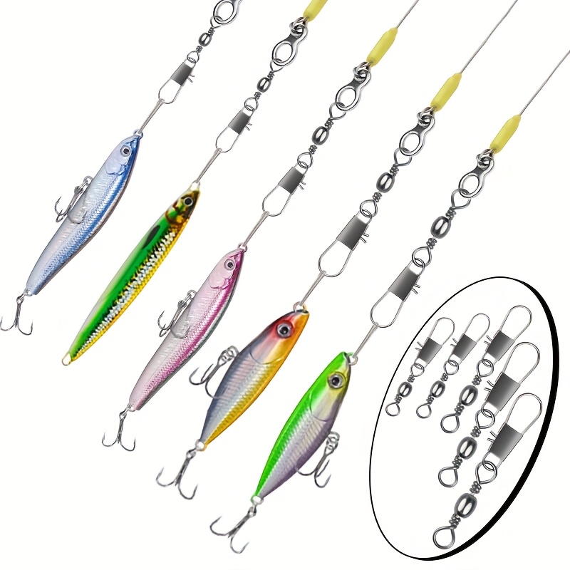 50 шт./упак. Вертлюги из нержа – обзор и цена Fishing Lure Box