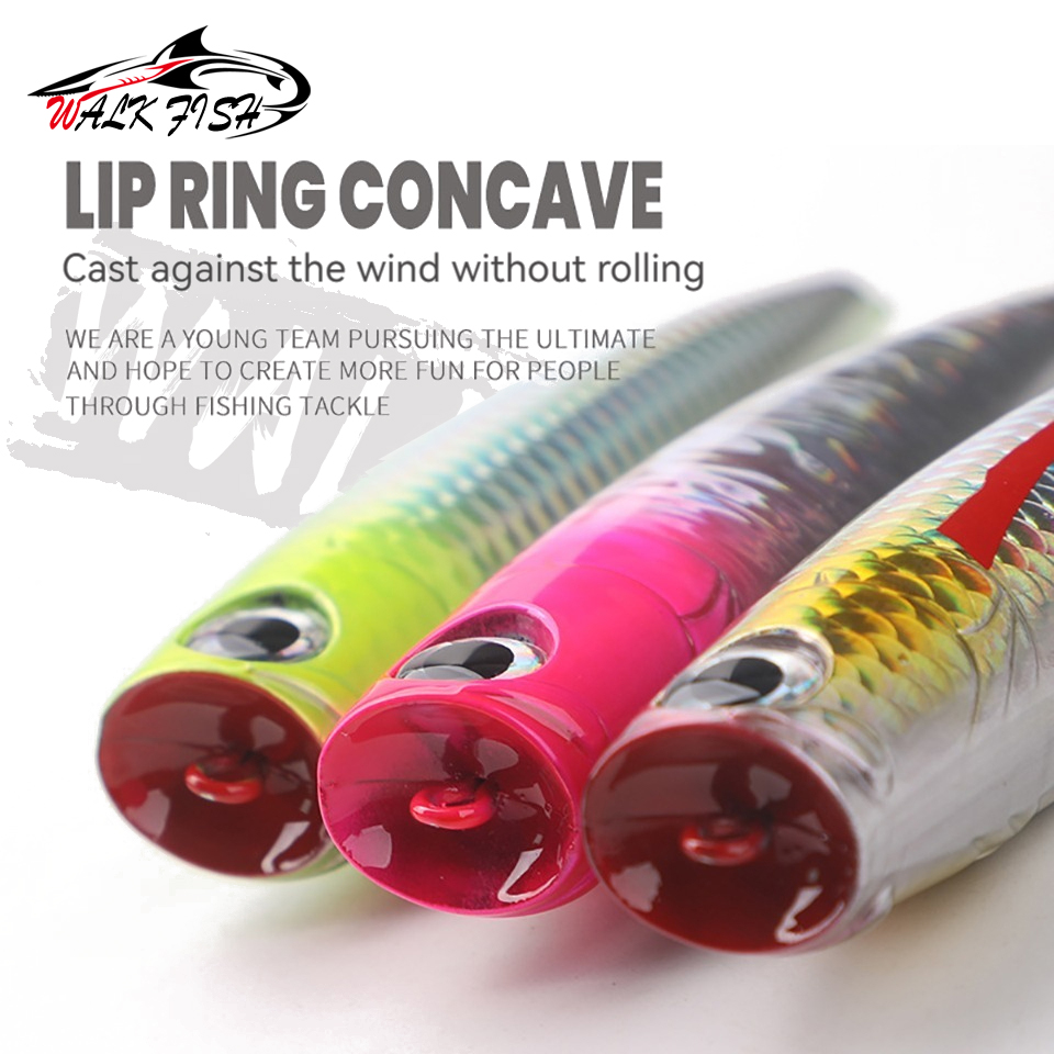 Воблер-поппер WALK FISH, 110 м – обзор и цена Fishing Lure Topwater