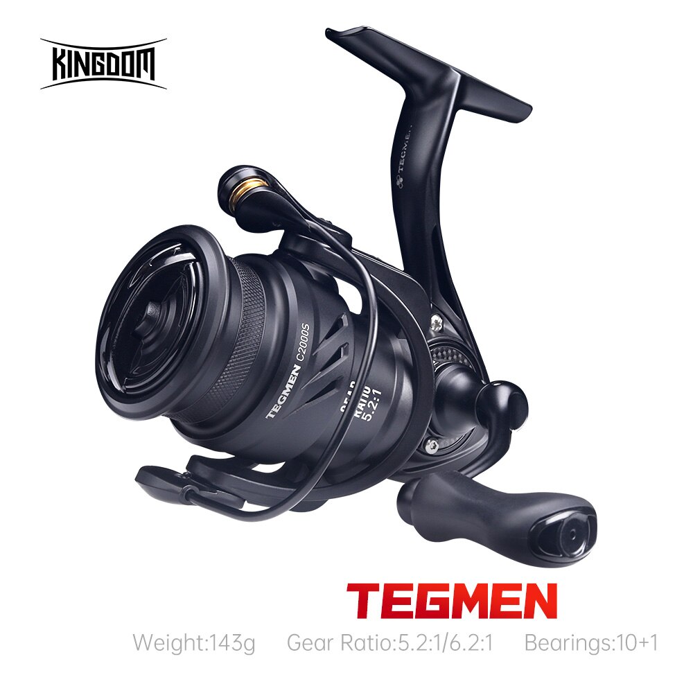Kingdom Tegmen 5,2: 1 6,2: 1 1 – обзор и цена Kastking Reel Zephyr