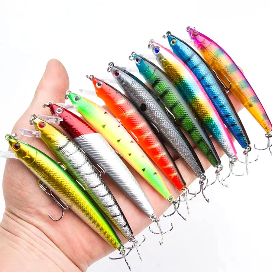 10 шт., джеркбейт, гольян, при – обзор и цена Fishing Lure Jerkbait