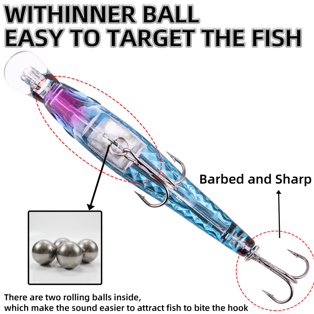 1 шт., лазерная рыболовная при – обзор и цена Fishing Lure Swimbait