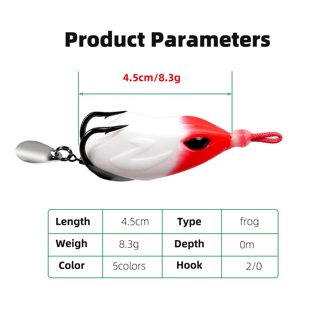 Мягкая приманка-лягушка для ры – обзор и цена Fishing Lure Topwater