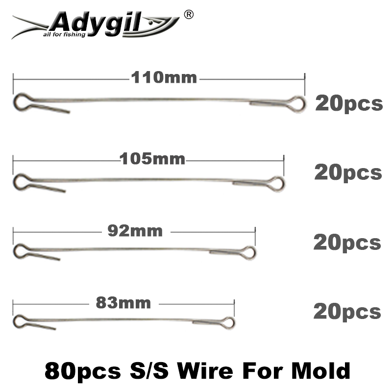 80 шт., S/S провода для рыбалк – обзор и цена Fishing Lure Jig