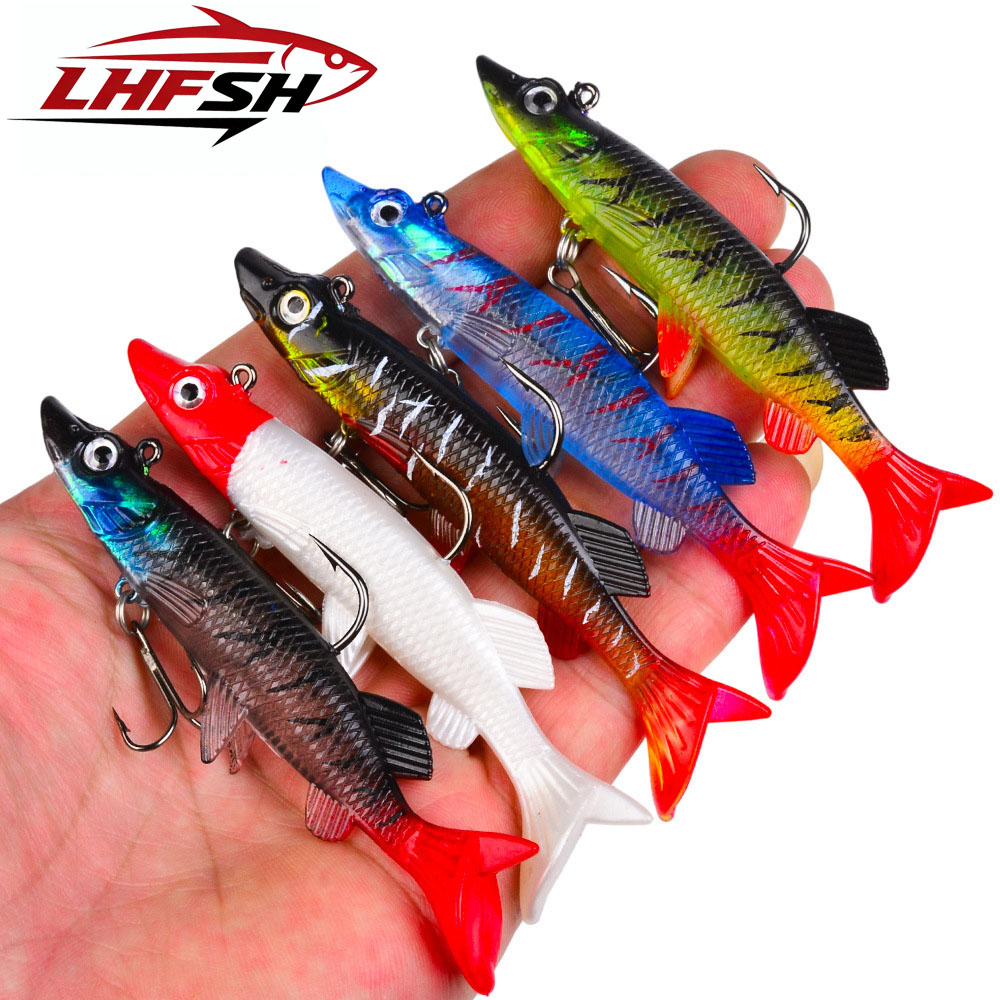 Мягкая приманка LHFSH 9.3см 15 – обзор и цена Fishing Lure Swimbait