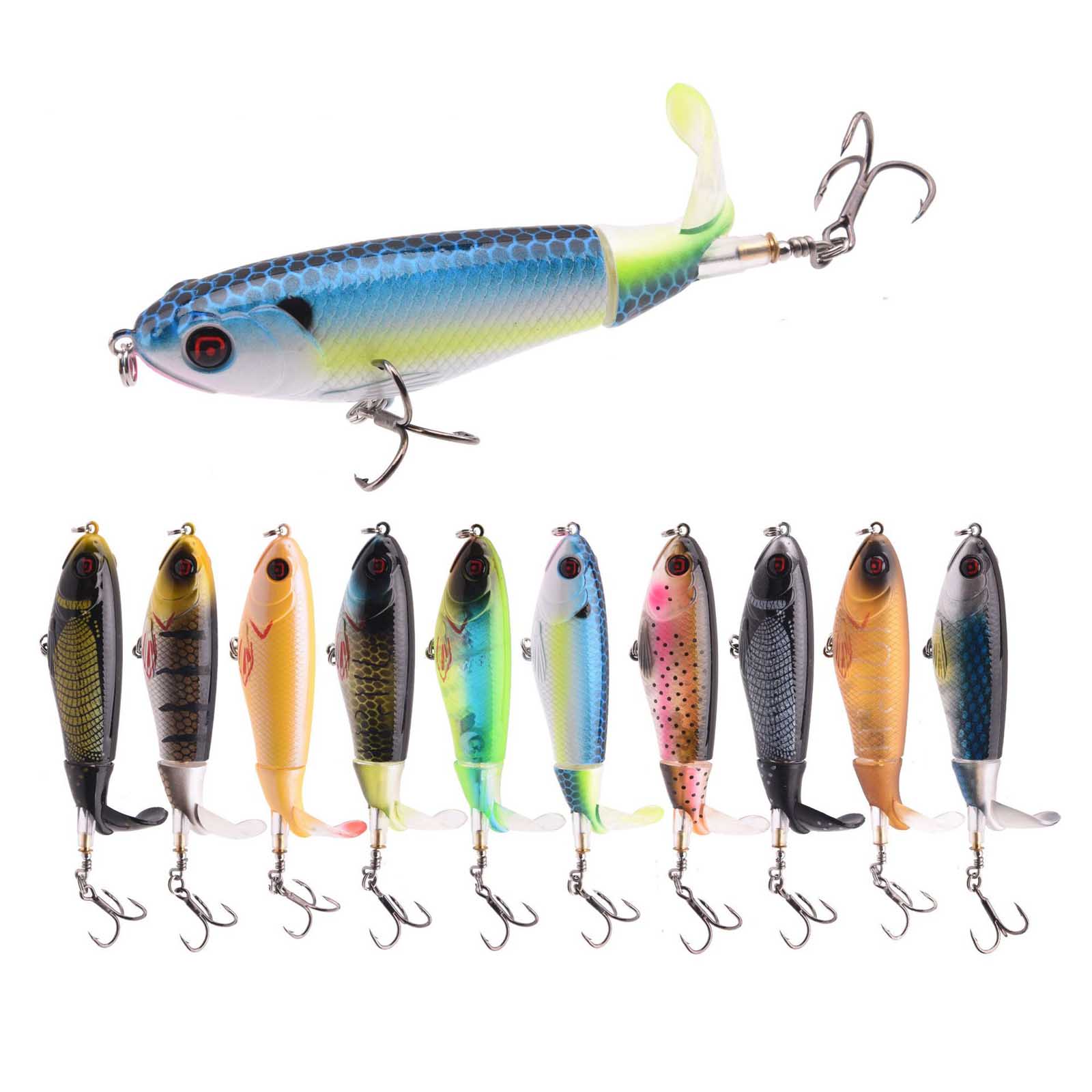 Воблер-поппер 10,5 см/17 г с п – обзор и цена Fishing Lure Topwater