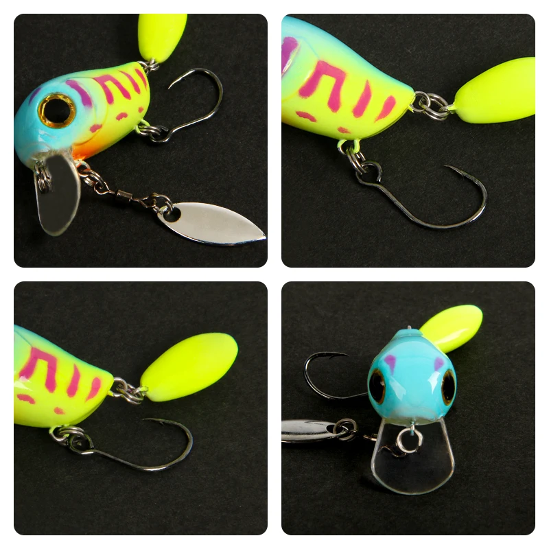 Плавающие микрокренкбейтсы 30  – обзор и цена Fishing Lure Topwater
