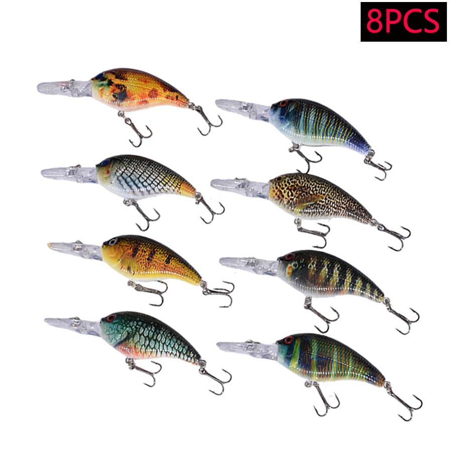 Набор из 8 искусственных прима – обзор и цена Fishing Lure Swimbait