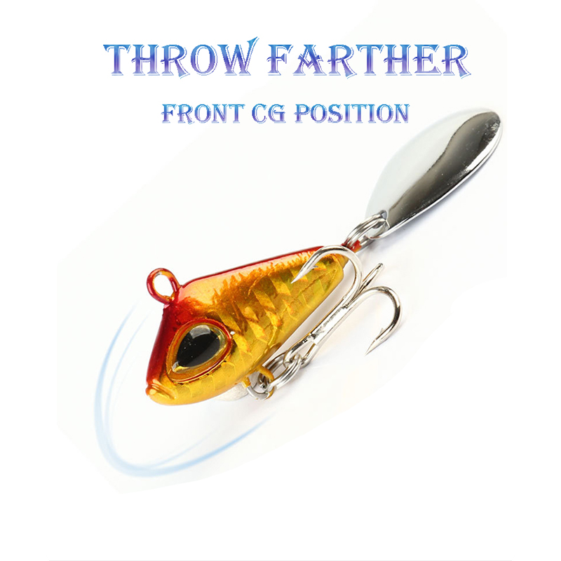 1 шт. 6/11/18/22 г VIB Crankba – обзор и цена Fishing Lure Spinner