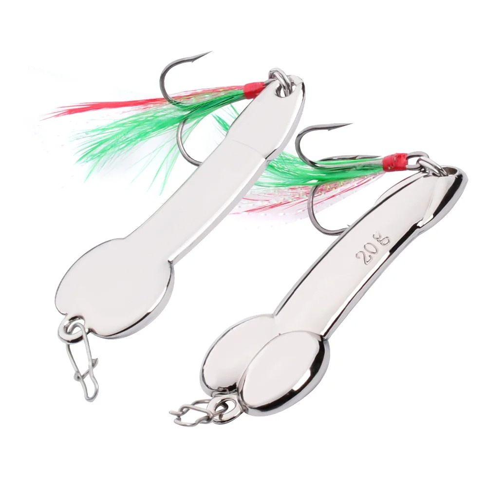 Металлическая ложка в форме пе – обзор и цена Fishing Lure Spoon