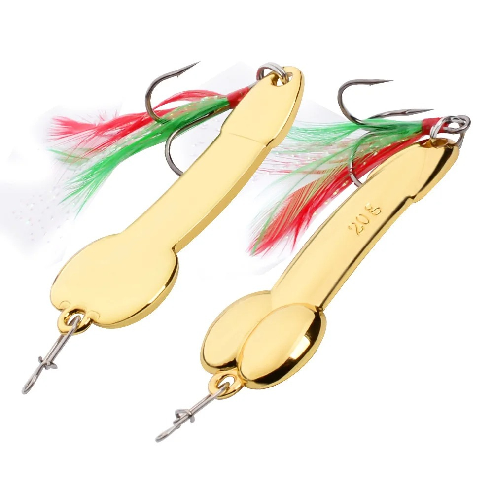 Металлическая ложка в форме пе – обзор и цена Fishing Lure Spoon