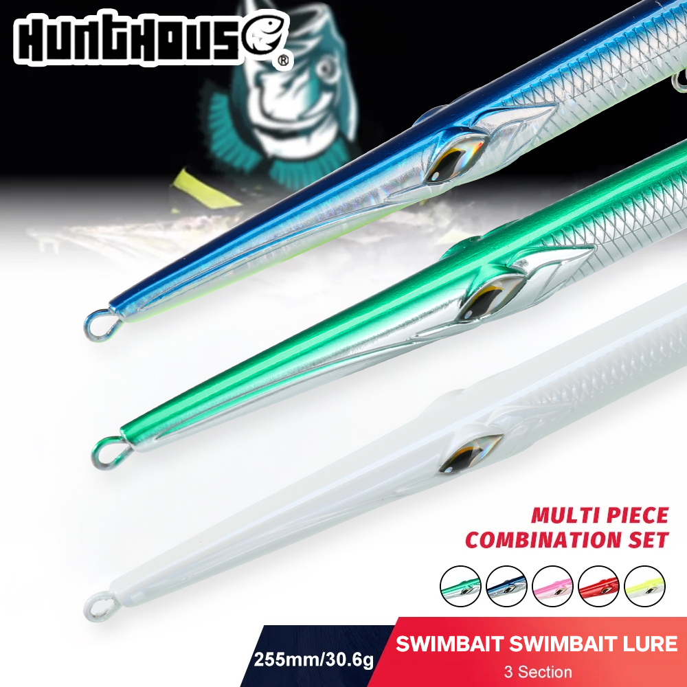 Набор из 3-х приманок Hunthous – обзор и цена Fishing Lure Popper