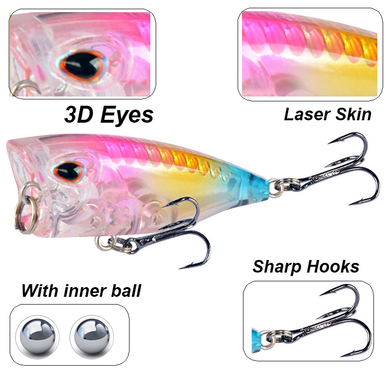 YUCONG 1 шт. мини-поппер рыбол – обзор и цена Fishing Lure Popper