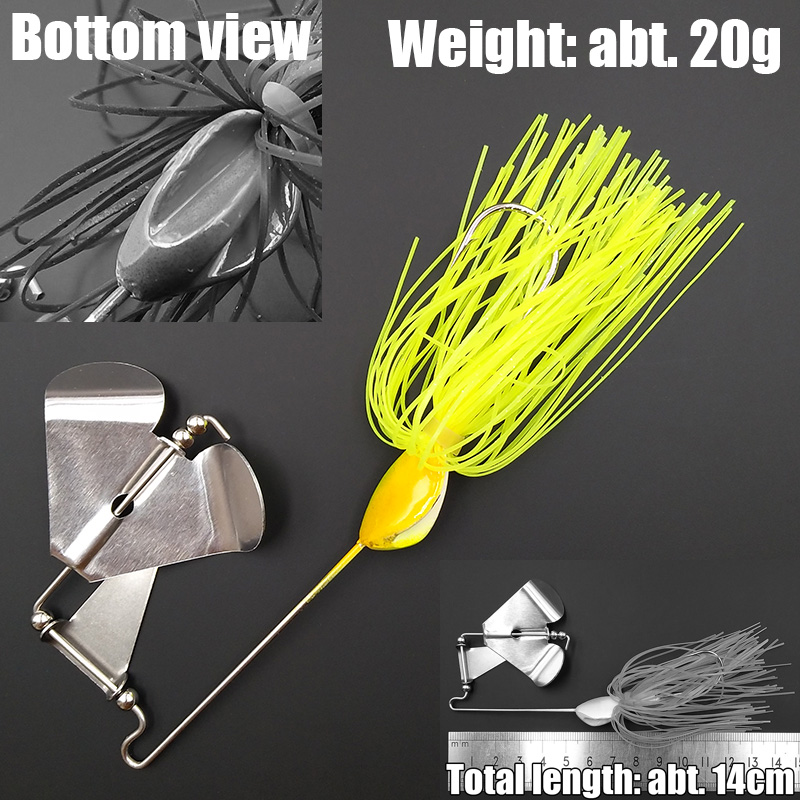 Wusanban Lunker Spinner Baits  – обзор и цена Fishing Lure Buzzbait