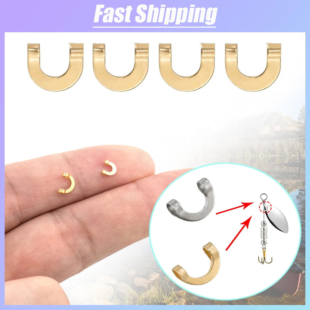 100 шт., U-образные фиксирован – обзор и цена Fishing Lure Spinner