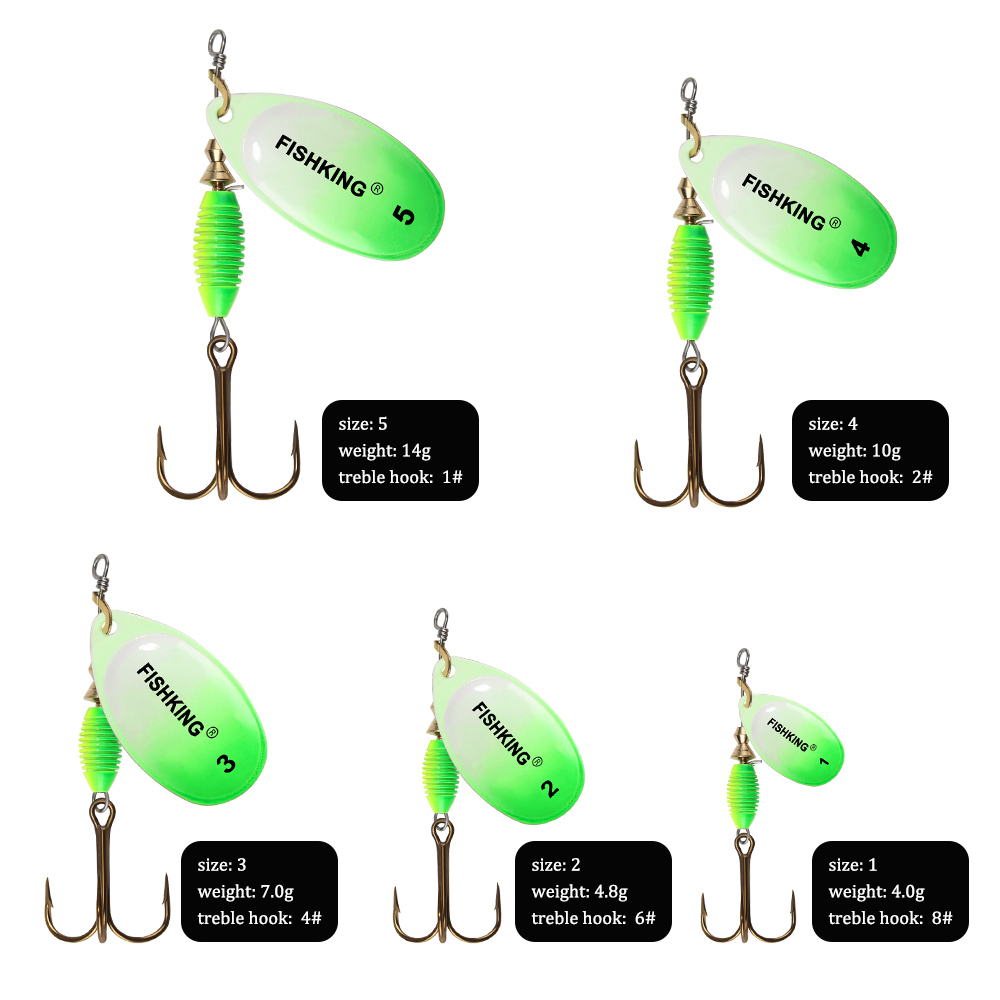 Рыболовные приманки NGB, 3 шт. – обзор и цена Fishing Lure Spinner