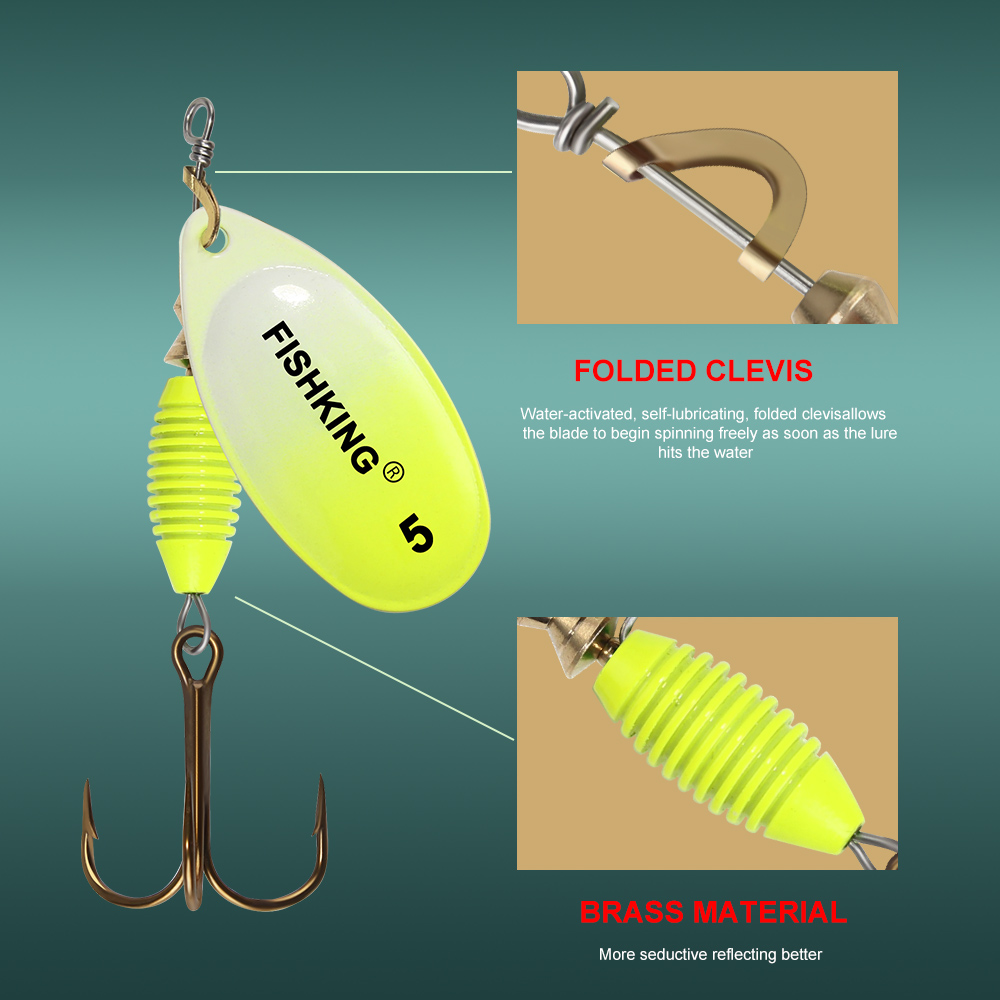 Рыболовные приманки NGB, 3 шт. – обзор и цена Fishing Lure Spinner